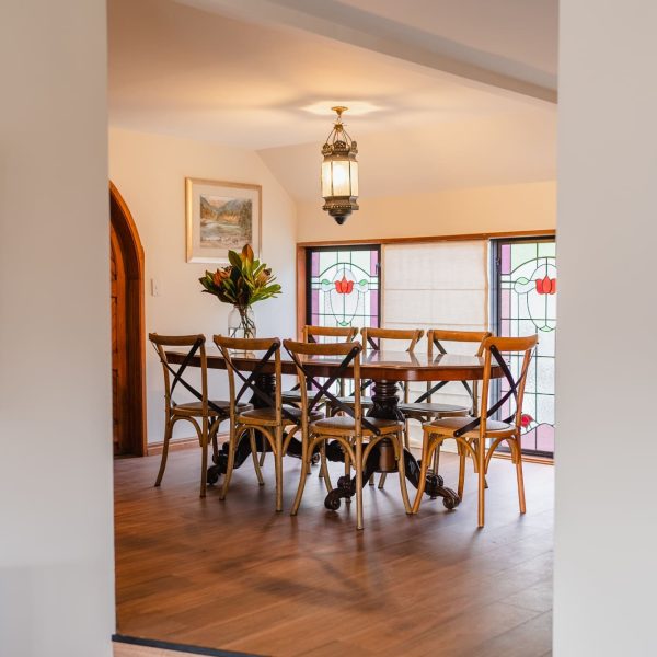 Cellar door table for 8